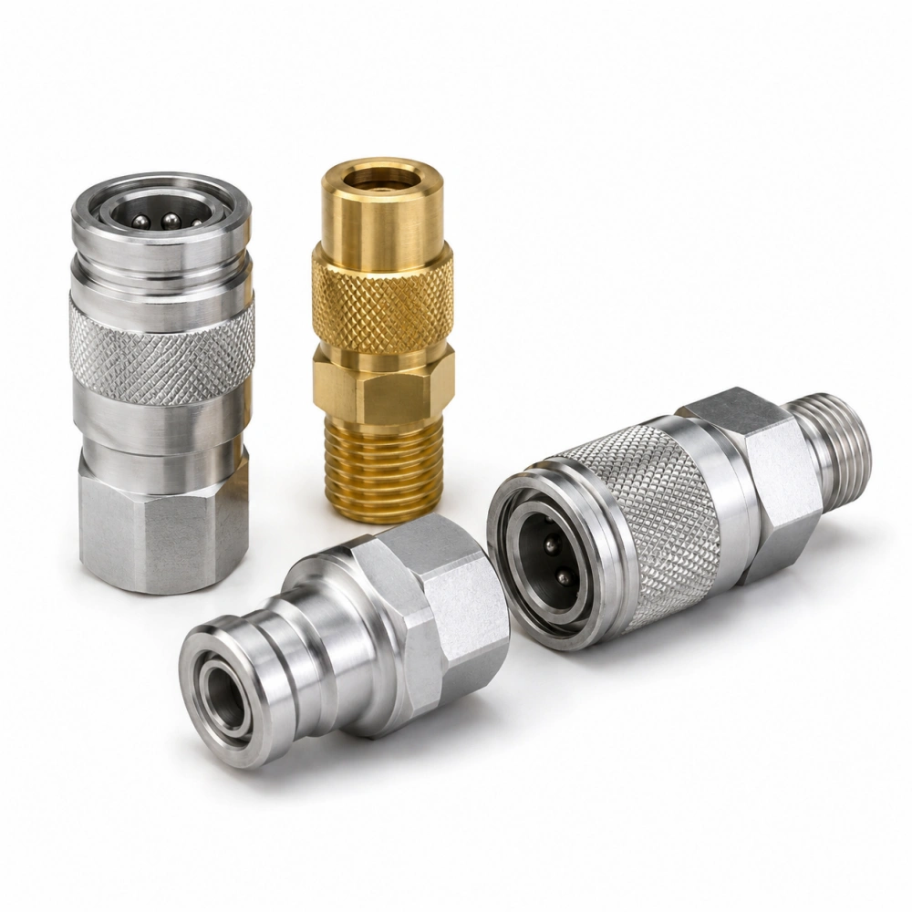 Industrial Quick Coupler and Plug Set Industrial Quick Coupler and Plug Set