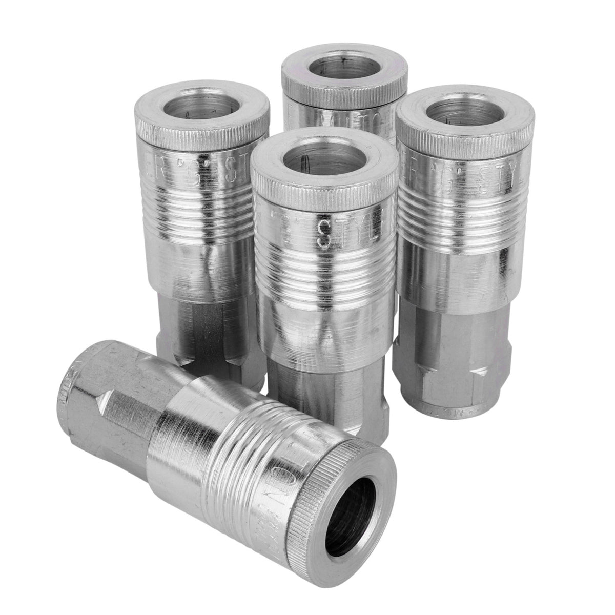 1/2" MNPT High-Flow Interchange Coupler