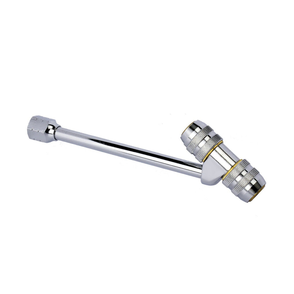 Straight Dual Head Lock-On Truck Air Chuck Extension