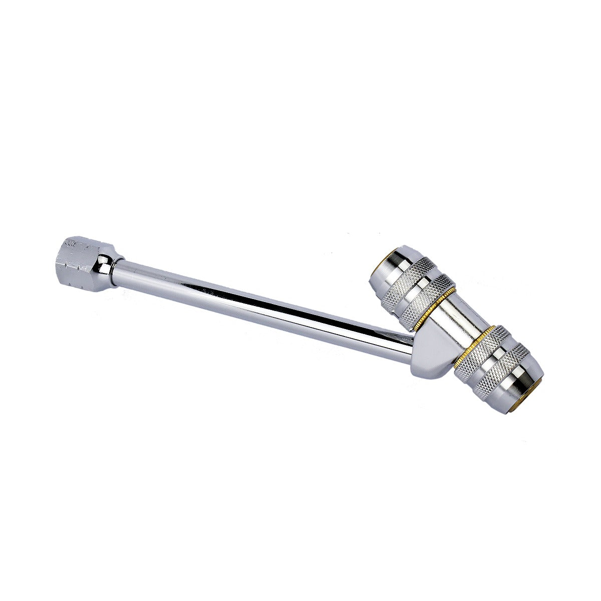 Straight Dual Head Lock-On Truck Air Chuck Extension