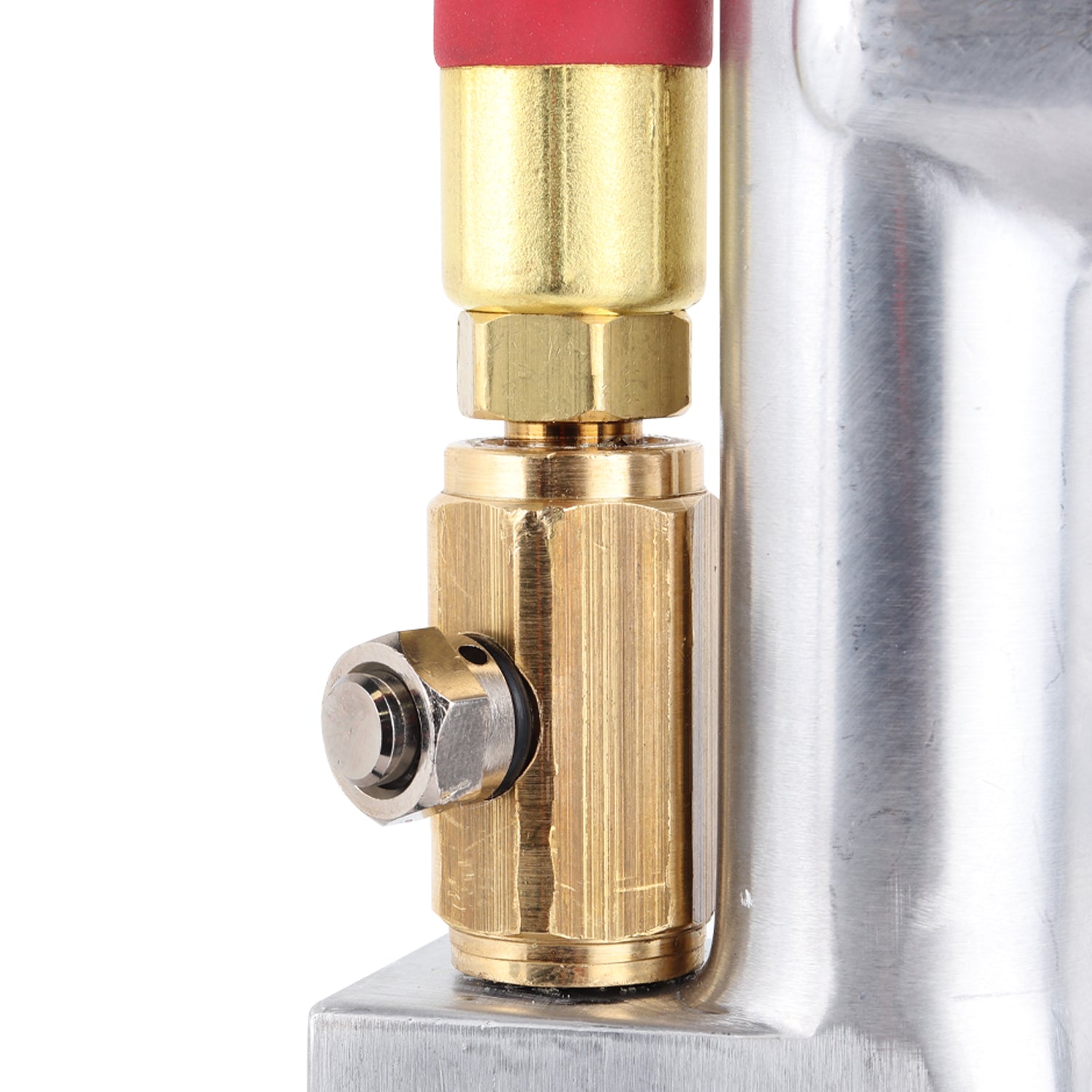 10–160 PSI Service-Station Tire Inflator Gauge with 15" Hose and Single-Head Chuck