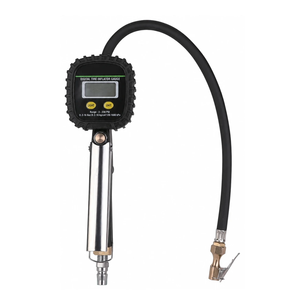 AUTOWIN Digital Tire Inflator Gauge, 3–230 PSI
