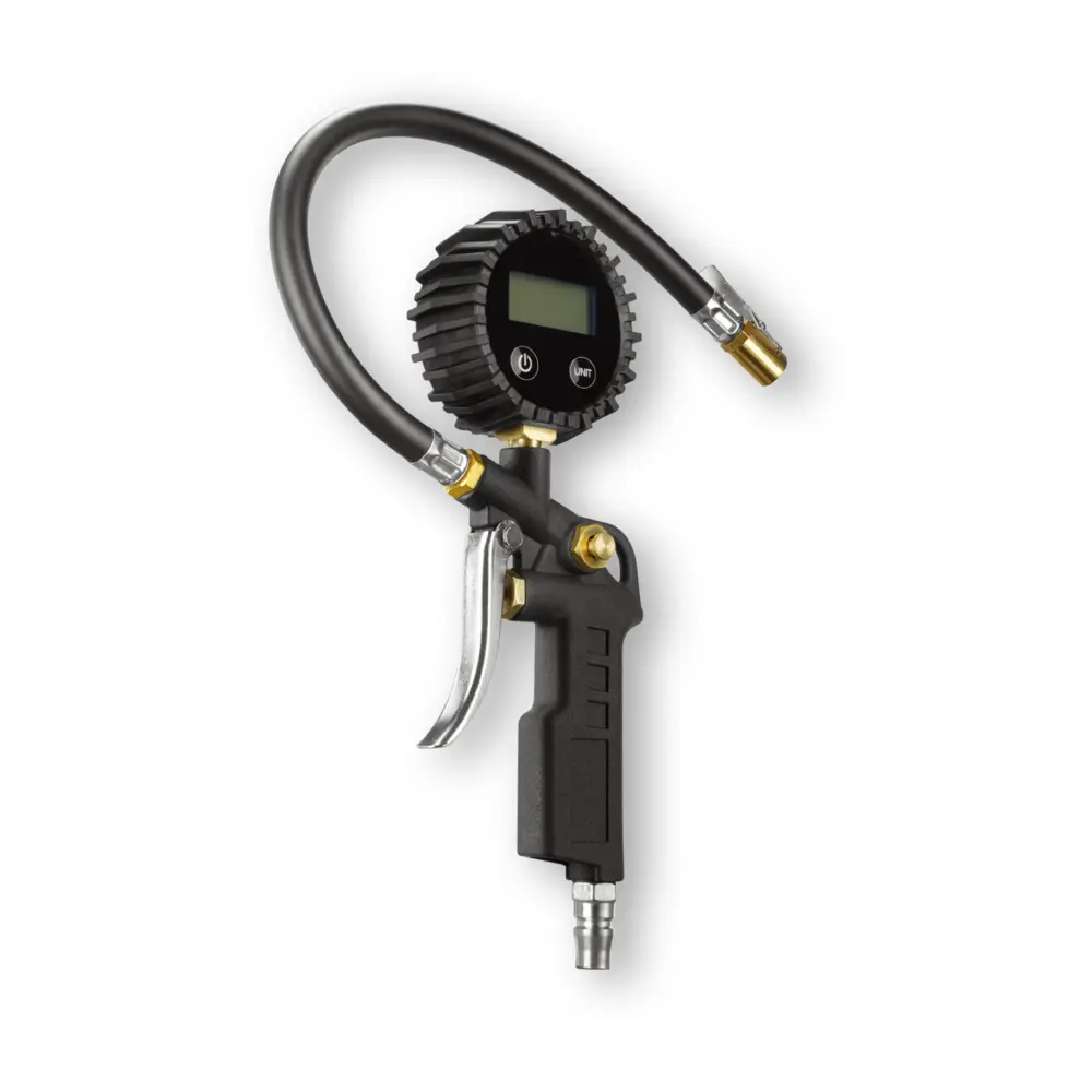 AUTOWIN Pistol-Grip Digital Tire Inflator Gauge, 145 PSI Max