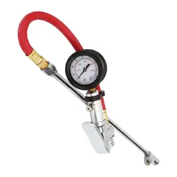 Professional tire inflator, air chuck and valve accessories