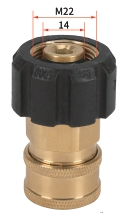 AUTOWIN A02-B06-A/B/C M22 Pressure Washer Quick-connect Coupling Series - series reference image