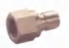 AUTOWIN HY3PF Straight-through Brass Plug for Liquids - series reference image