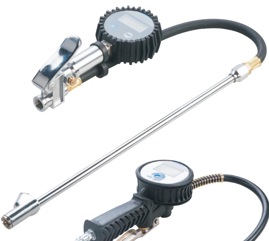 AUTOWIN STG-25 Digital Tire Inflator Gauge with Dual Foot Chuck