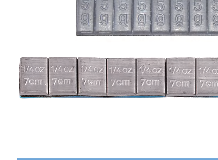 Adhesive Wheel Weights & Weight Rolls series